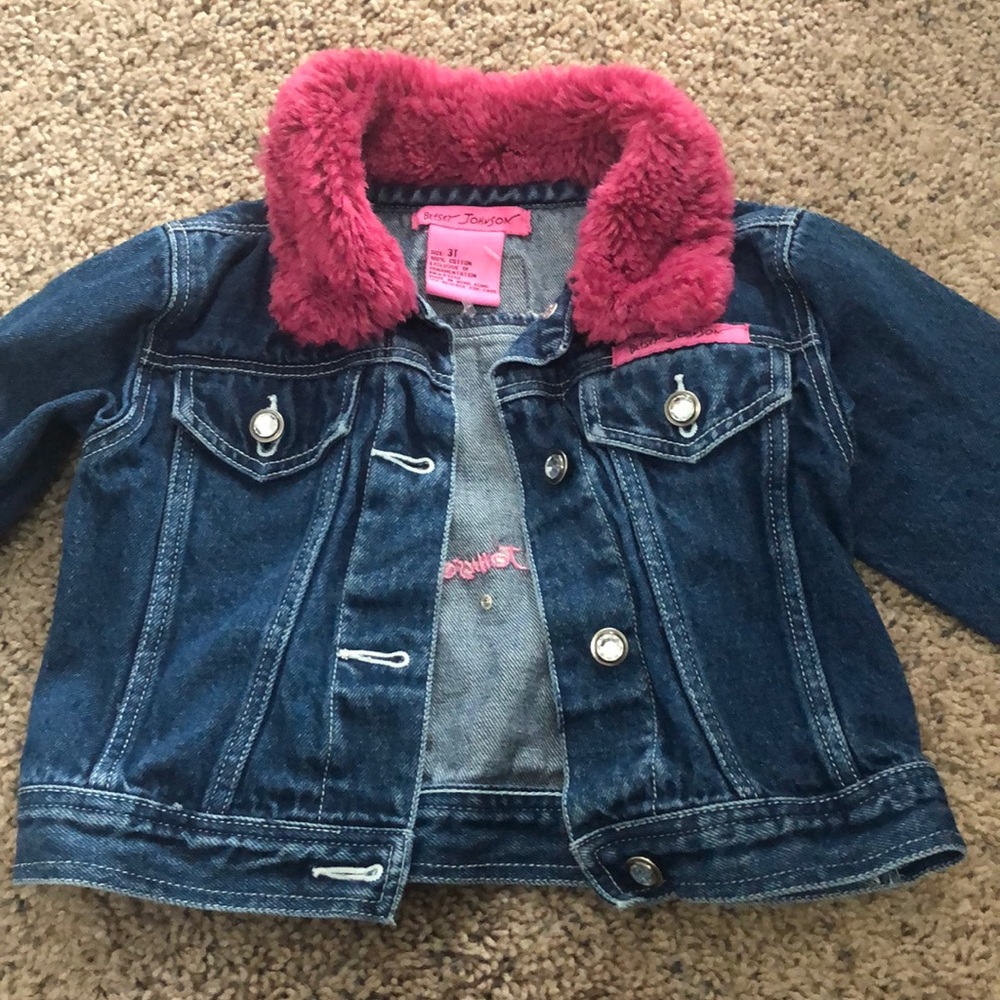 Girls 3T Betsy Johnson Jean Jacket